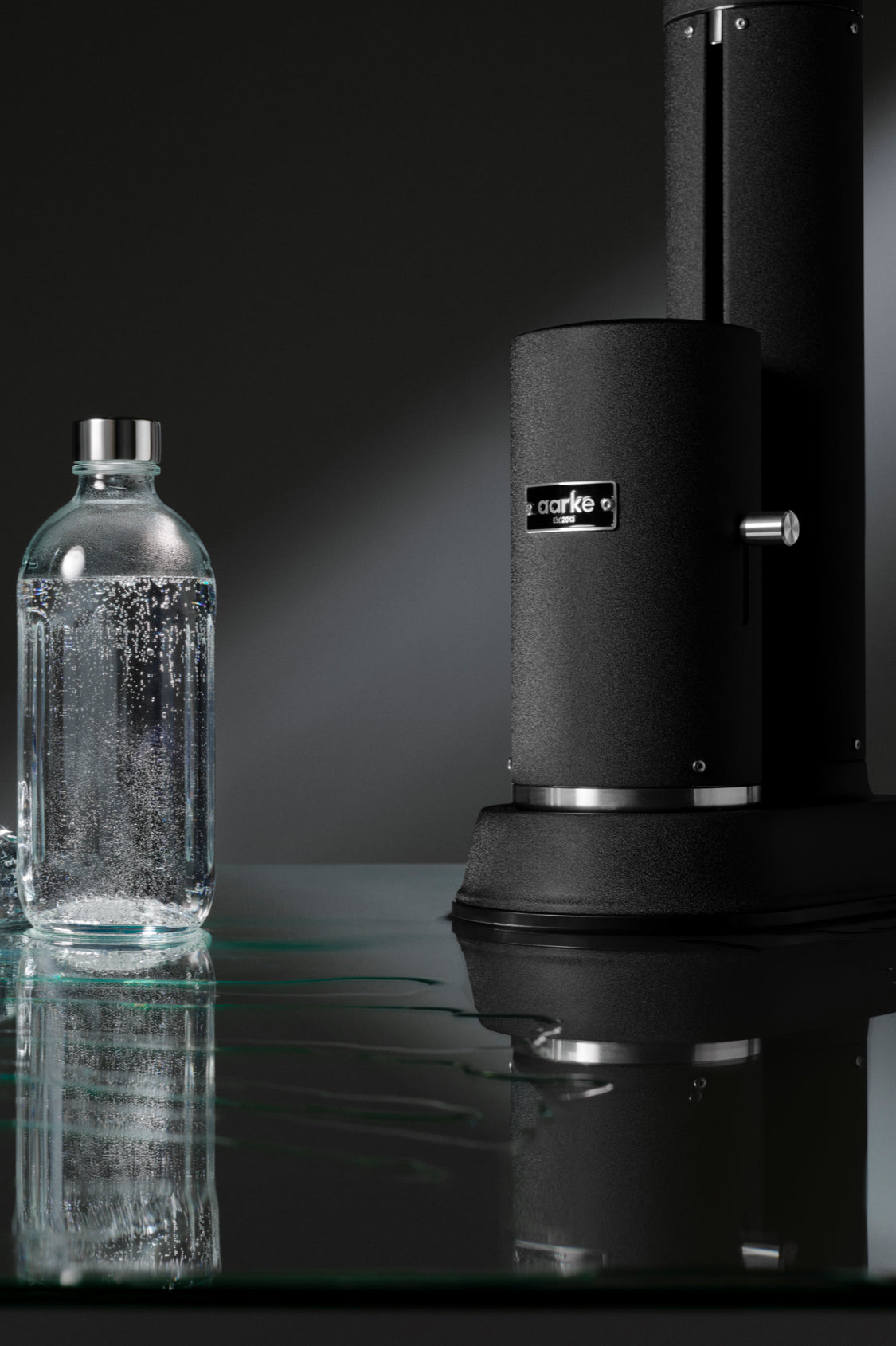 Aarke Carbonator II - Machine à eau pétillante, Acier Inox